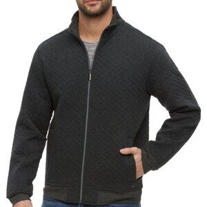 Alloway Quilted Full Zip Jacket - Charcoal